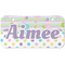 Girly Girl Mini Bicycle License Plate - Two Holes