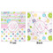 Girly Girl Minky Blanket - 50"x60" - Double Sided - Front & Back