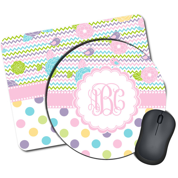 Custom Girly Girl Mouse Pad (Personalized)