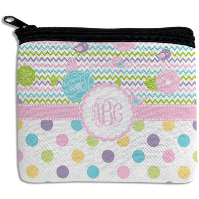 Girly Girl Rectangular Coin Purse (Personalized)