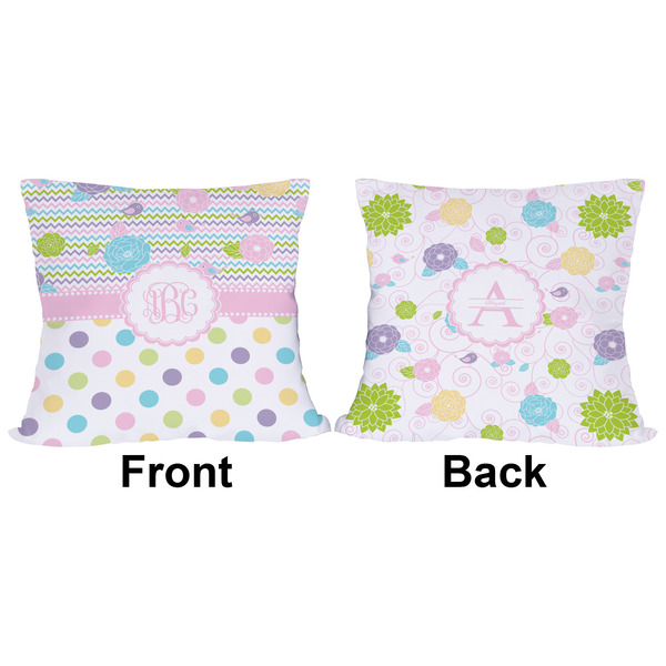 Girly Girl Outdoor Pillow - 16x16