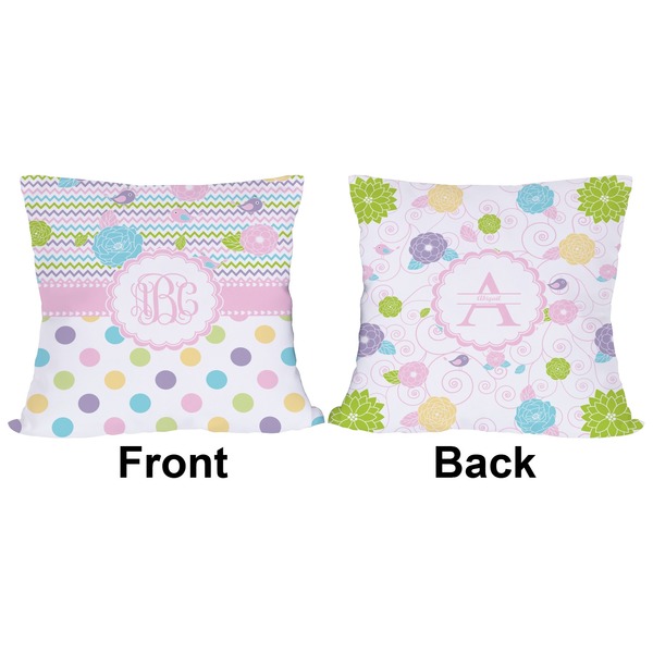 Girly Girl Outdoor Pillow - 20x20