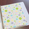 Girly Girl Page Dividers - Set of 5 - In Context