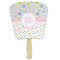 Girly Girl Paper Fans - Front