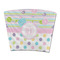 Girly Girl Party Cup Sleeves - without bottom - FRONT (flat)