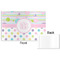 Girly Girl Disposable Paper Placemat - Front & Back