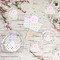 Girly Girl Party Supplies Combination Image - All items - Plates, Coasters, Fans