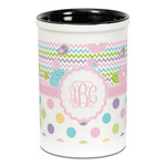 Girly Girl Ceramic Pencil Holders - Black