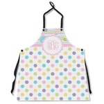 Girly Girl Apron Without Pockets w/ Monogram