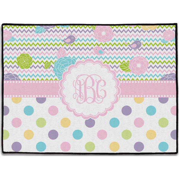 Custom Girly Girl Door Mat (Personalized)