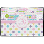Girly Girl Door Mat - 36"x24" (Personalized)