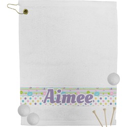 Girly Girl Golf Bag Towel (Personalized)