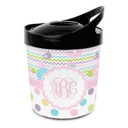 Girly Girl Plastic Ice Bucket (Personalized)
