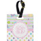 Girly Girl Personalized Square Luggage Tag