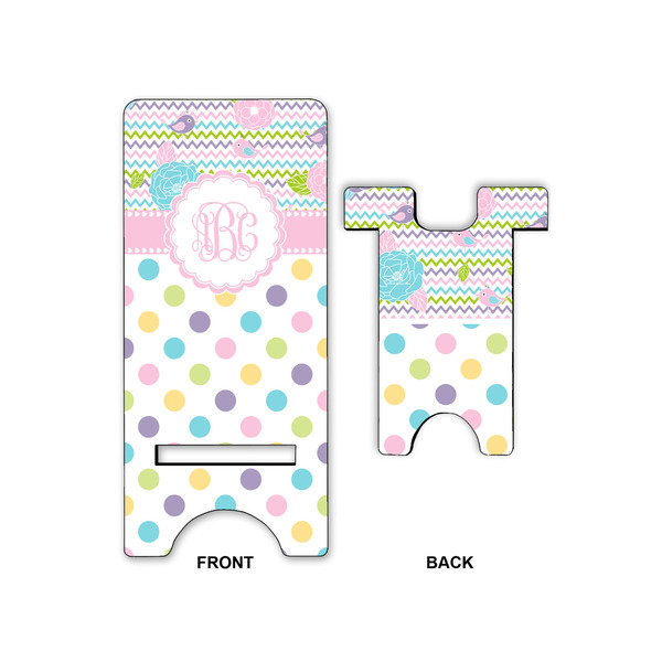 Girly Girl Phone Stand - Front & Back