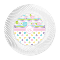 Girly Girl Plastic Party Dinner Plates - 10" (Personalized)