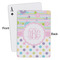 Girly Girl Playing Cards - Approval