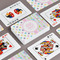 Girly Girl Playing Cards - Front & Back View