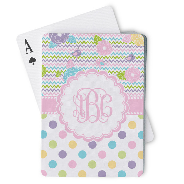 Custom Girly Girl Playing Cards (Personalized)