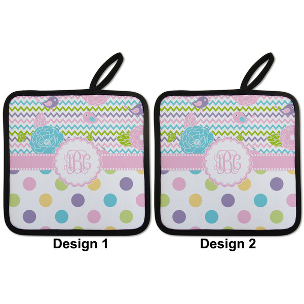Girly Girl Pot Holders - Set of 2 APPROVAL