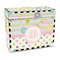 Girly Girl Recipe Box - Full Color - Front/Main