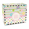 Girly Girl Wood Recipe Box - Full Color Print (Personalized)