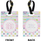Girly Girl Rectangle Luggage Tag (Front + Back)
