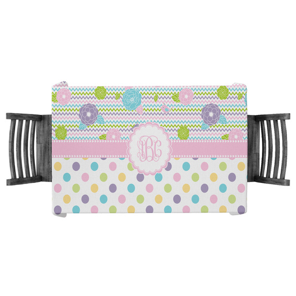 Custom Girly Girl Tablecloth - 58"x58" (Personalized)