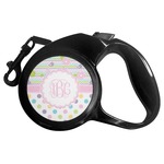 Girly Girl Retractable Dog Leash - Small (Personalized)