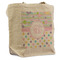 Girly Girl Reusable Cotton Grocery Bag - Front View