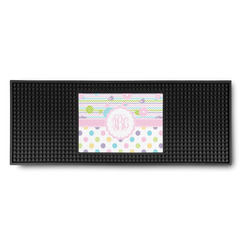 Girly Girl Rubber Bar Mat (Personalized)