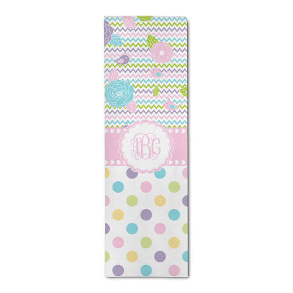 Custom Girly Girl Runner Rug - 2.5'x8' w/ Monograms