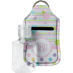 Girly Girl Hand Sanitizer & Keychain Holder - Small (Personalized)