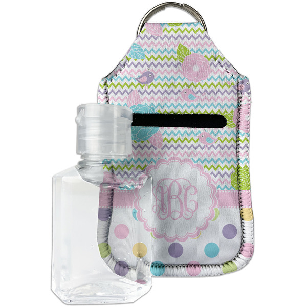 Custom Girly Girl Hand Sanitizer & Keychain Holder (Personalized)