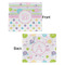 Girly Girl Security Blanket - Front & Back View