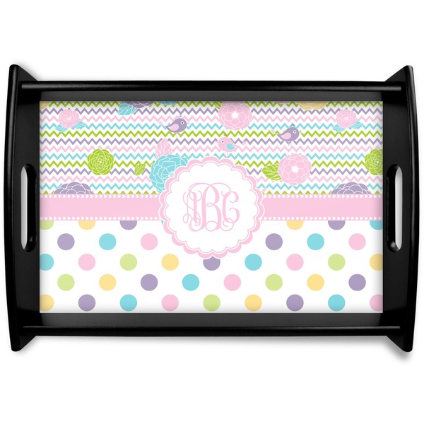 Custom Girly Girl Wooden Tray (Personalized)