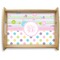 Girly Girl Natural Wooden Tray - Large (Personalized)