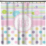 Girly Girl Shower Curtain (Personalized)