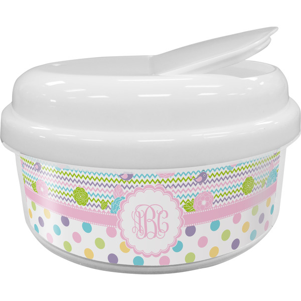 Custom Girly Girl Snack Container (Personalized)
