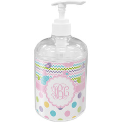 Girly Girl Acrylic Soap & Lotion Bottle (Personalized)