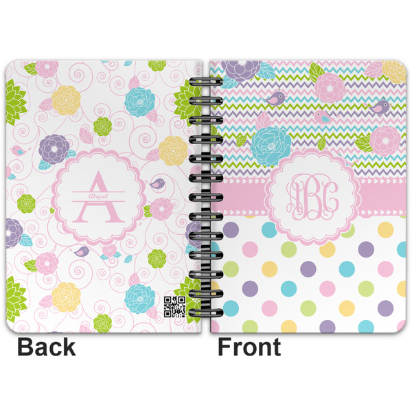 Girly Girl Spiral Journal 5 x 7 - Apvl