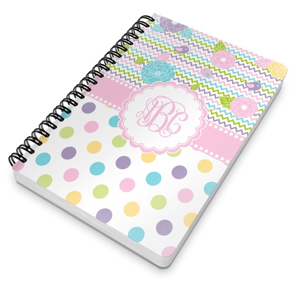 Girly Girl Spiral Journal 7 x 10 - Main