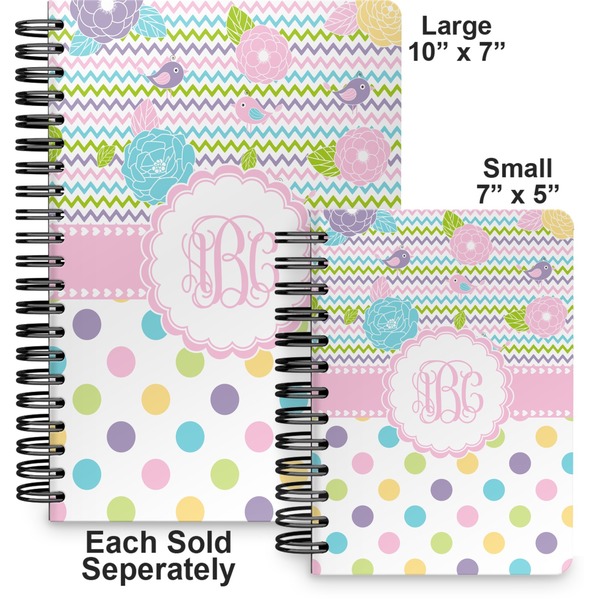 Girly Girl Spiral Journal - Comparison