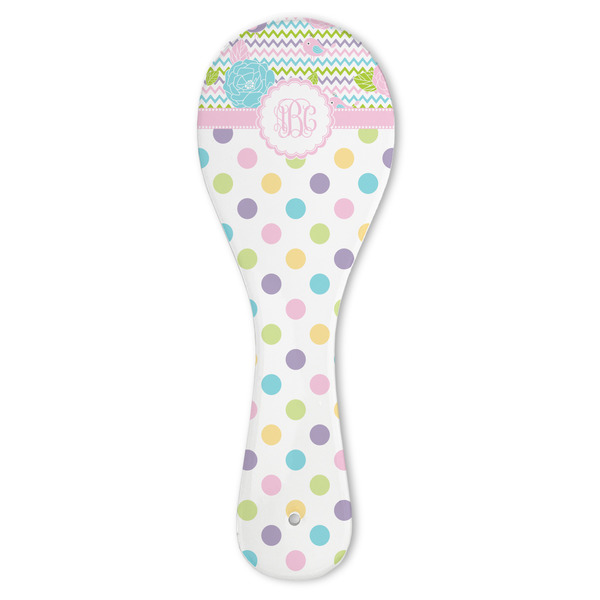 Custom Girly Girl Ceramic Spoon Rest (Personalized)
