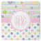 Girly Girl Square Rubber Backed Coaster (Personalized)