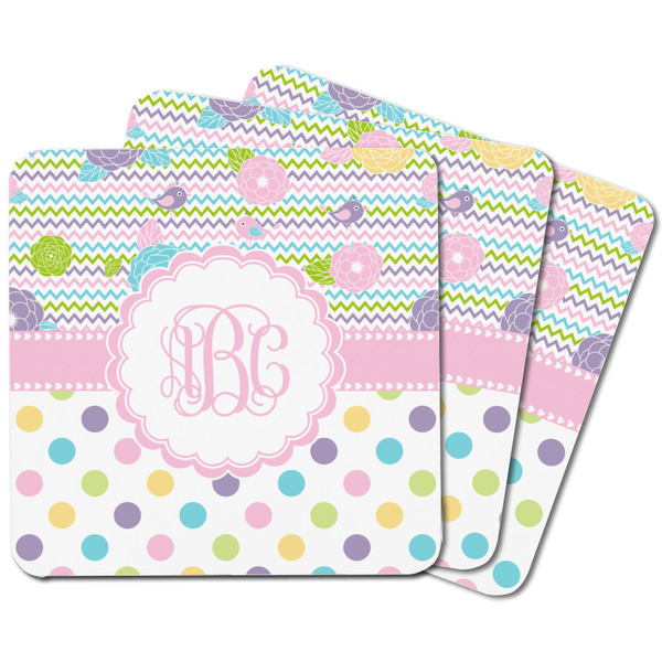 Girly Girl Square Fridge Magnet - MAIN
