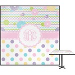 Girly Girl Square Table Top (Personalized)