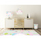 Girly Girl Square Wall Decal Wooden Desk