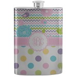 Girly Girl Stainless Steel Flask (Personalized)