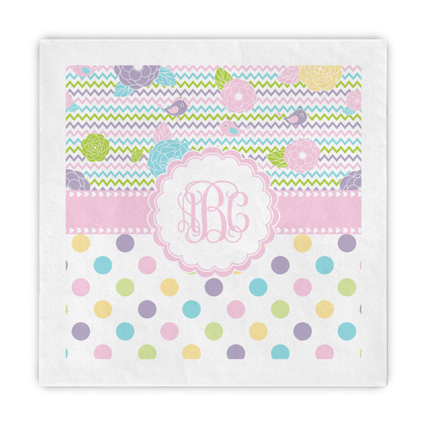 Custom Girly Girl Decorative Paper Napkins (Personalized)